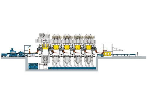 单臂快速柔性冲压生产线