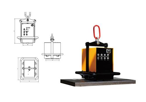 单台充电式电永磁吊具